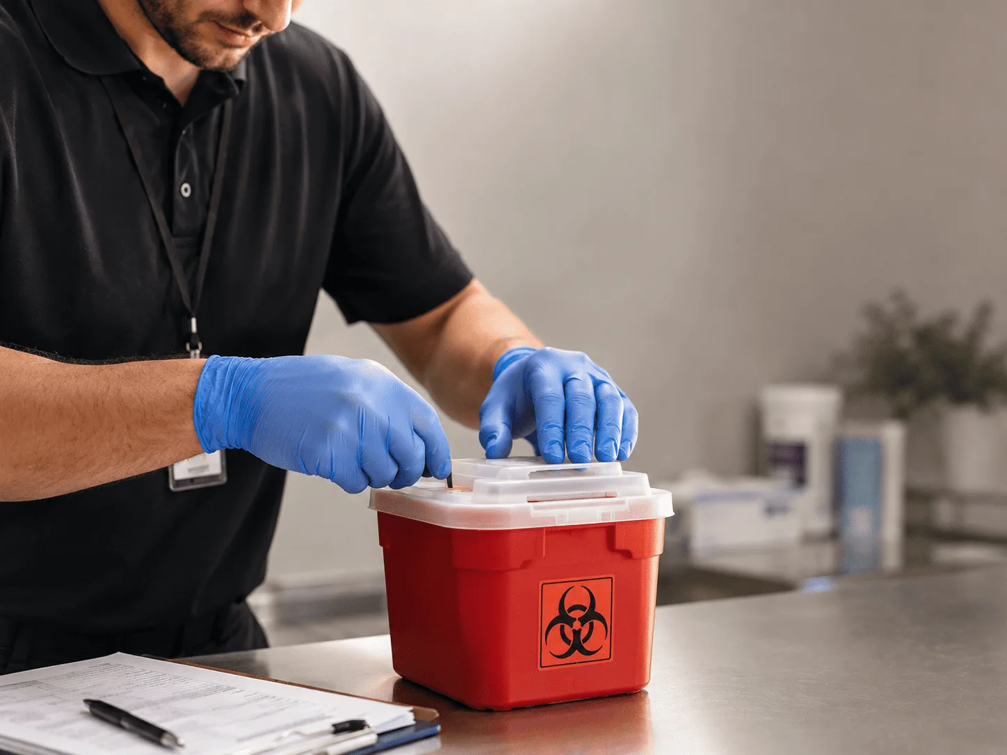 Why choose Sharps Waste Disposal in Onaga, KS
